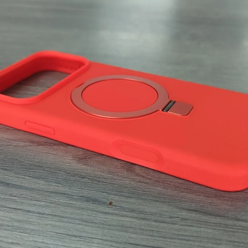 iPhone 17 Pro Max Red Stand Case
